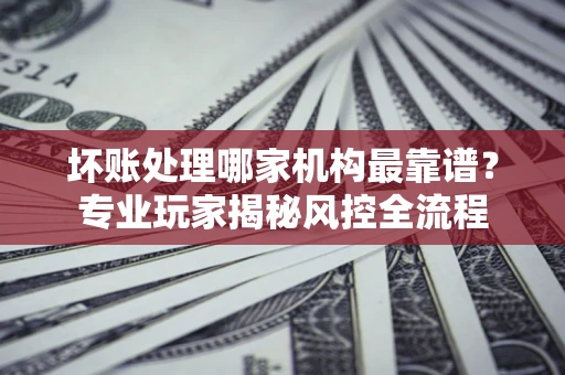 济南坏账处理哪家机构最靠谱？专业玩家揭秘风控全流程