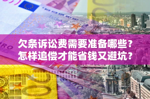 济南欠条诉讼费需要准备哪些？怎样追偿才能省钱又避坑？