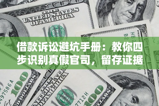 济南借款诉讼避坑手册：教你四步识别真假官司，留存证据不踩雷