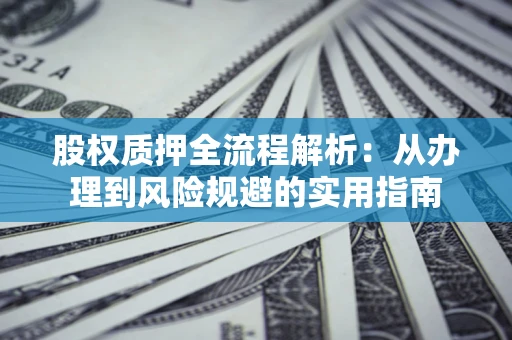 济南股权质押全流程解析：从办理到风险规避的实用指南