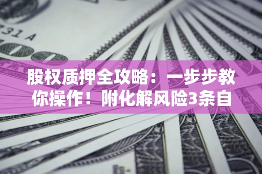 济南股权质押全攻略：一步步教你操作！附化解风险3条自救法则