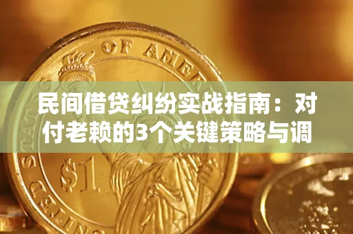 济南民间借贷纠纷实战指南：对付老赖的3个关键策略与调解盲区解析