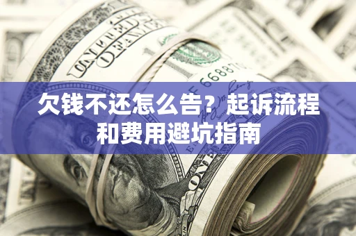 济南欠钱不还怎么告？起诉流程和费用避坑指南