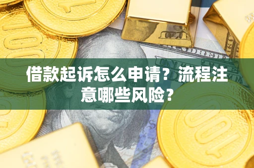 济南借款起诉怎么申请？流程注意哪些风险？